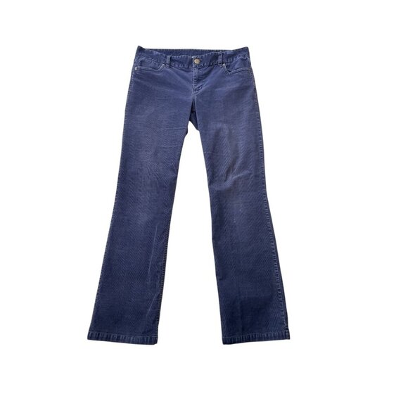 J. Crew Blue Corduroy Bootleg Favorite fit 8R - Picture 1 of 13